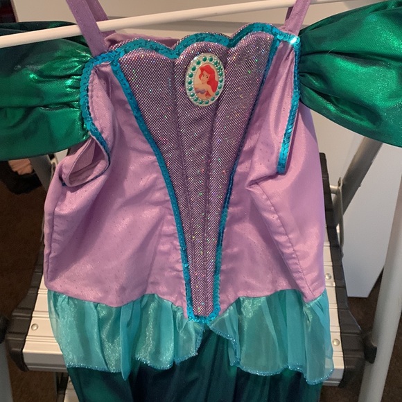 Disney Little Mermaid Halloween Costume or Dress-up Sz 6-8 - Picture 8 of 8
